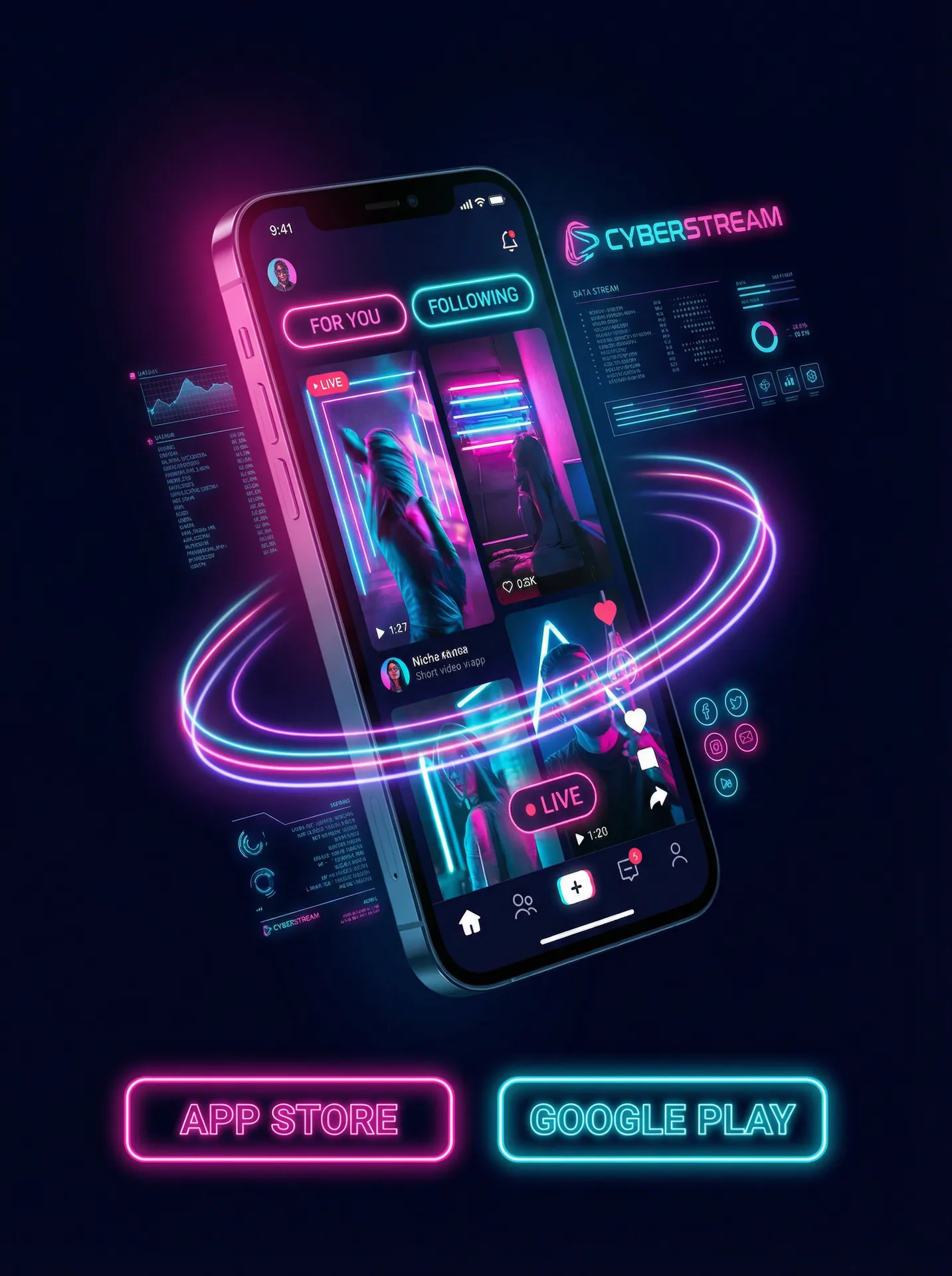 抖阳 APP界面预览